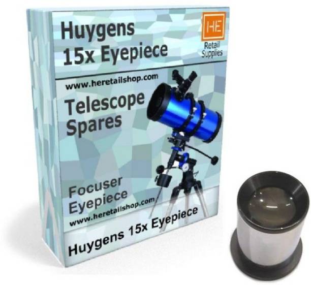 HE Retail Supplies Telescope Eyepiece 15x Huygens Design Objective Microscope Lens