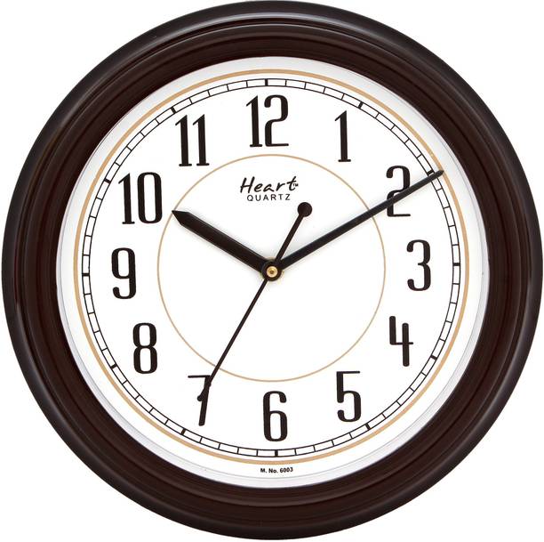 Heart Quartz Analog 26 cm X 26 cm Wall Clock