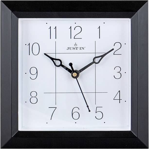 Justin Analog 18 cm X 18 cm Wall Clock