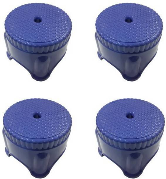 mastBus (Set of 4) Stool | Small Stool for Bathrooms| Stool for Kitchen | Panda Plastic Stools for Sitting in Bathroom (3 Months Warranty) Living & Bedroom Stool