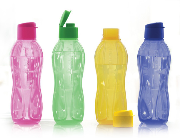 Eco Bottle 1l 1 Or 2 Bottles Tupperware 1 Liter 1 Litre Food Storage Containers