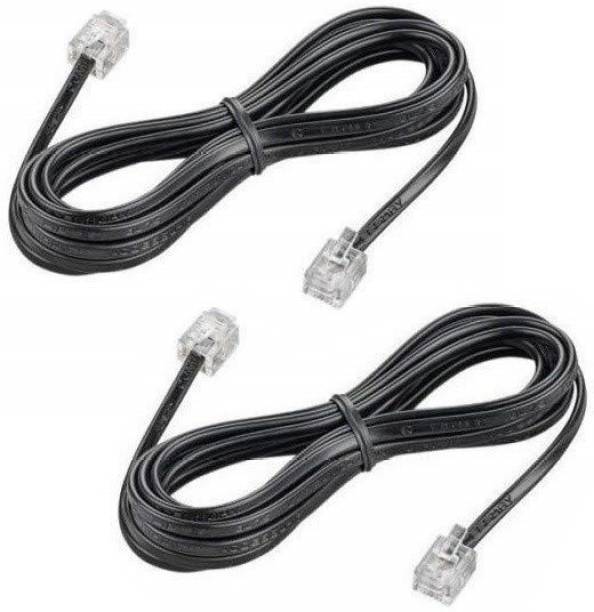 RIVER FOX Ethernet Cable 5 m 5 Meter Telephone Wire RJ1...