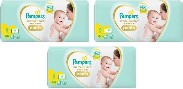 Pampers PREMIUM CARE BABY PANTS, SIZE SMALL, 46 PCS PAC...