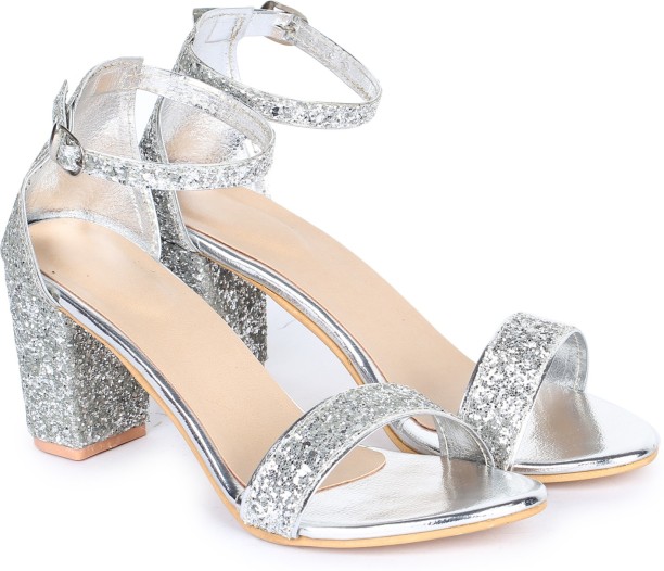 womens silver dressy sandals