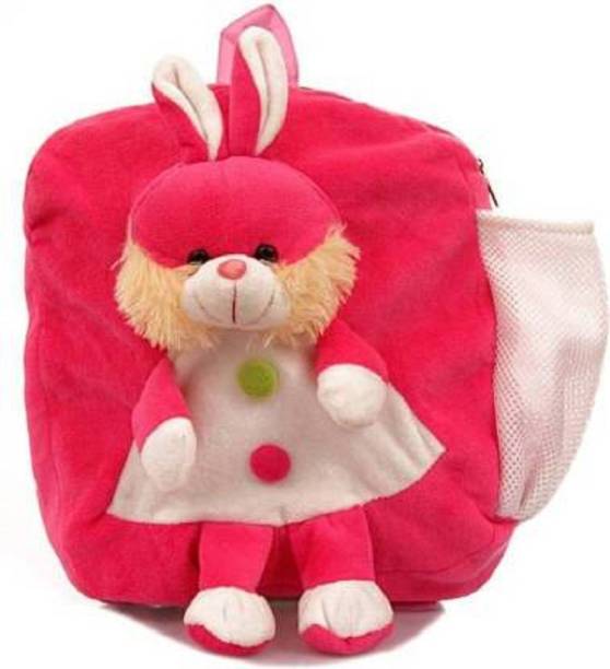 KBS Soft Toys Very Beautiful Doll Bag For Your Baby LKG UKG Nursary Pink Color  - 44 cm