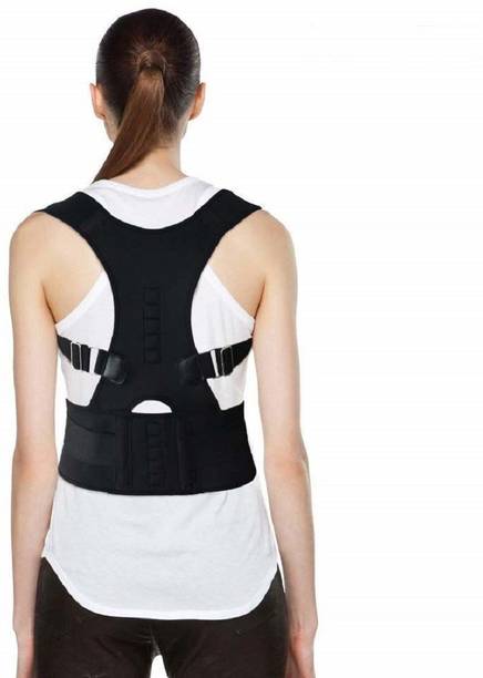 Shopepro Real Doctor Posture Corrector, Shoulder Back Support Belt for Men and Women Back & Abdomen Support