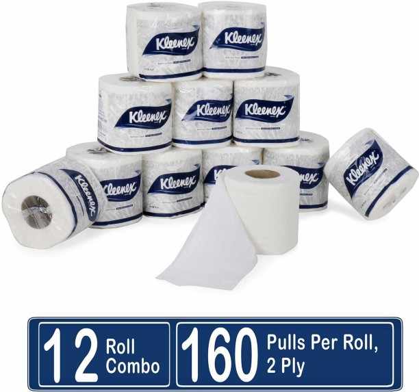 Smony Kitchen Towel Toilet Paper Tissue for Bathroom Pack of 10 Rolls Total 1000 Sheets Household Towels Tissues Cleaning Products for Home A Kitchen Rolls Napkin Toilet Roll Tissue Paper