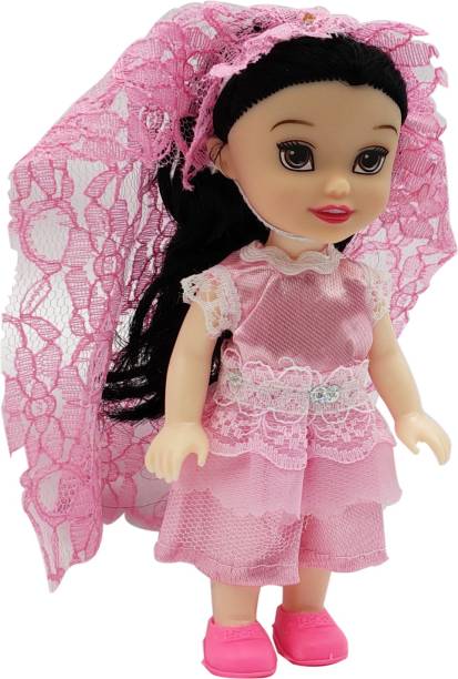 Little Joy Princess Girl Doll Toy with Plated Hair band for Kids�16 cm