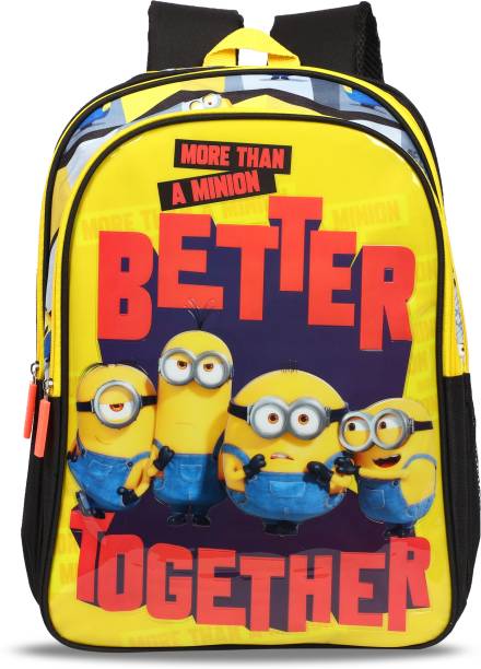 MINIONS Pre-School Better Together (LKG/UKG/1st std) School Bag