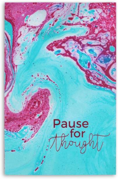 Doodle Thoughtful Pause Diary A5 Notebook Ruled 160 Pages