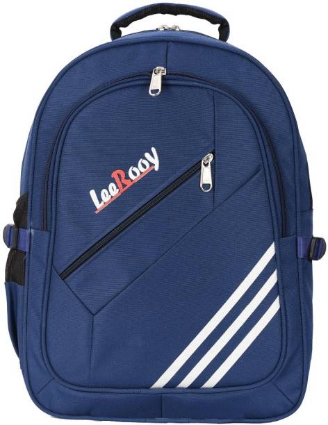 LeeRooy MN-Canvas 30 Ltr Black School Bag Backpack For Unisex School Bag