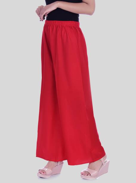 URVASHI FASHION Regular Fit Women Red Trousers