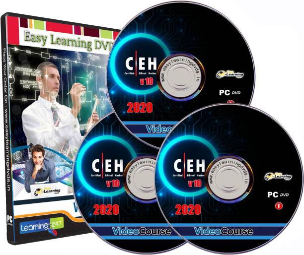 Easy Learning CEH v10 Certified Ethical Hacker v10 2019 Video Training Course on 3 DVDs