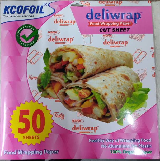 Kcofoil premium Quality Food Wrapping Paper Sheets | Food Wrapping Paper Foils, Oil Proof Shrinkwrap