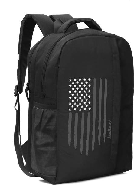 LeeRooy Stars And Strips Printed Waterproof Backpack