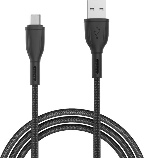 Portronics Micro USB Cable 1.2 m POR-1027 Konnect Plus Nylon Braided