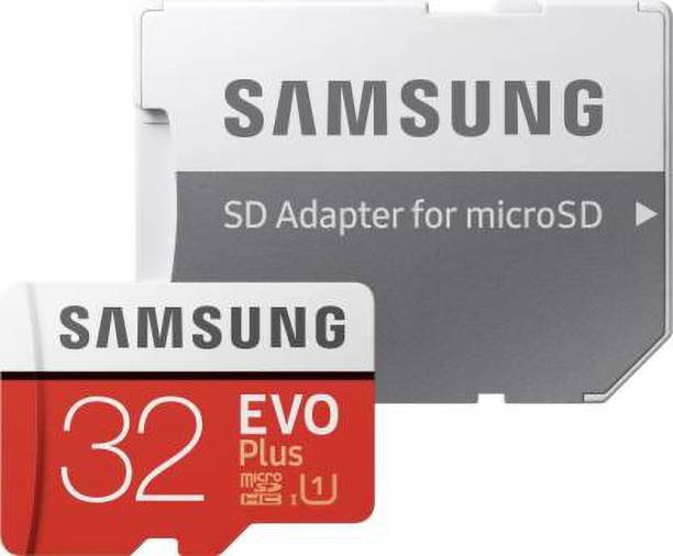 SAMSUNG EVO Plus 32 GB MicroSDHC Class 10 95 MB/s  Memory Card