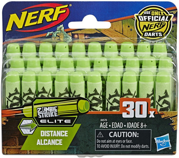 nerf zombie strike 30 dart refill pack