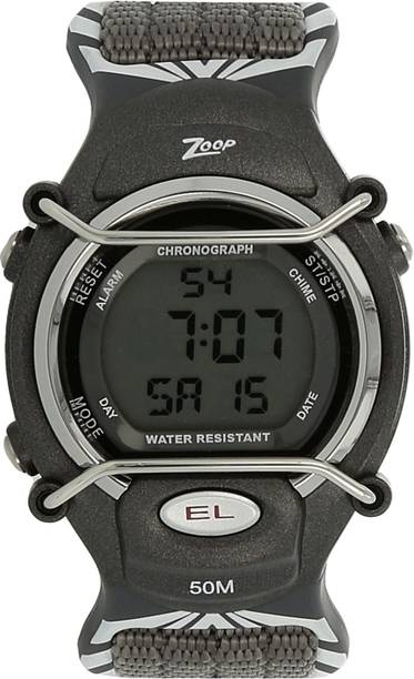 how to set time in zoop digital watch