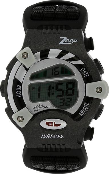 how to set time in zoop digital watch