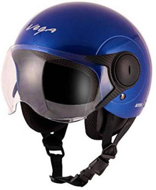 VEGA Atom Blue Motorbike Helmet