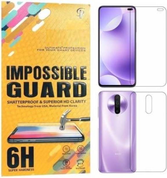 JBJ Front and Back Screen Guard for poco x2