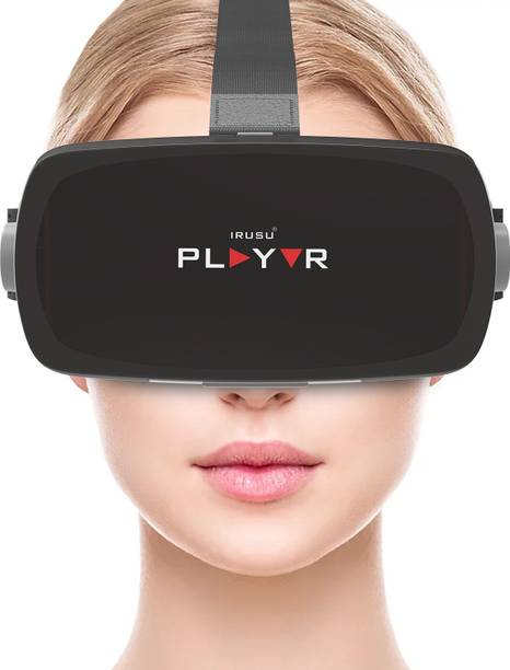 Top Headset Vr cheap price 5stars Flipkart in India 14 IRUSU Play VR Premium VR Headset For Mobiles,smartphones with 42MM HD lenses and Touch Button