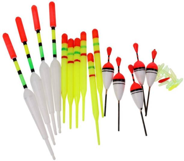 Maxxlite Set of 15 Plastic Pole Fishing Floats Slip Drift Tube Indicator Assorted Sizes B01LRVCPXU Multicolor Fishing Rod