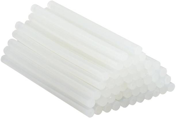 Saleh 11mm( 40,60,80,100 Watt Glue Guns ) Transparent Sticks - Pack of 15 Adhesive