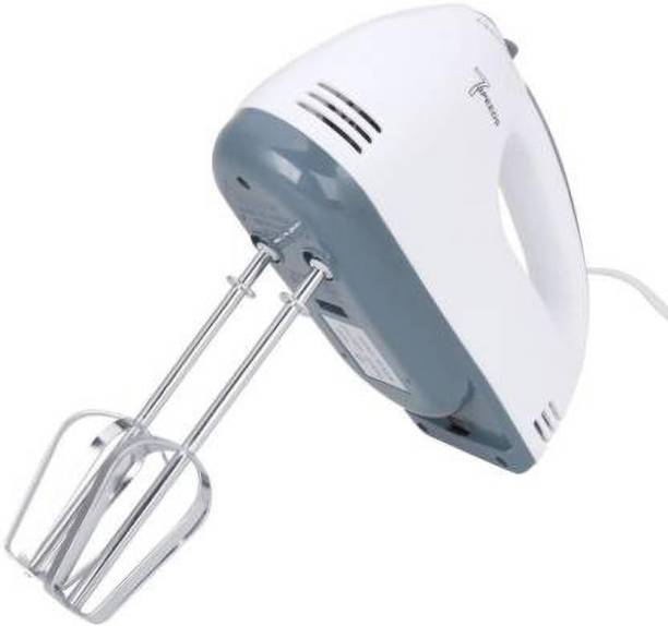 luchila 7 Speed Hand Mixer with 4 pcs Stainless Blender. 180 W Hand Blender (White) 180 W Hand Blender