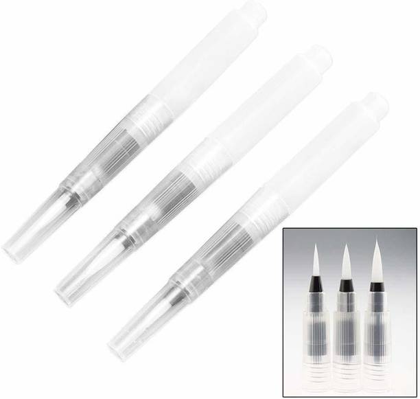 Qatalitic Water Brush Pen for Watercolor Calligraphy Drawing Tool Marker(Small & Medium & Large)