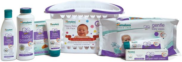 HIMALAYA HAPPY BABY GIFT BASKET (7 IN 1)