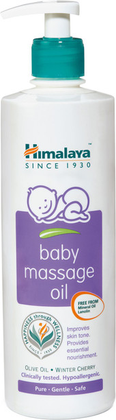 1 month baby massage oil