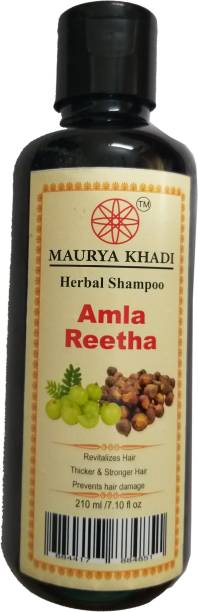 MAURYA KHADI Amla & Reetha Herbal Shampoo