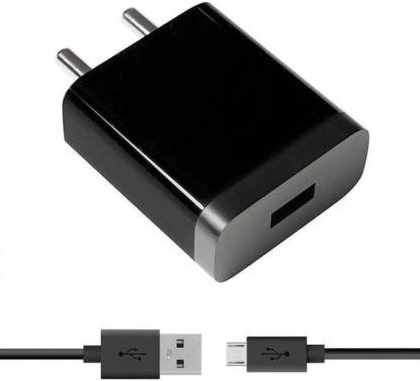 CartBug USB Fast Charger USB Charging Sync & Data Transfer High Speed 2.4 A Multiport Mobile Charger with Detachable Cable