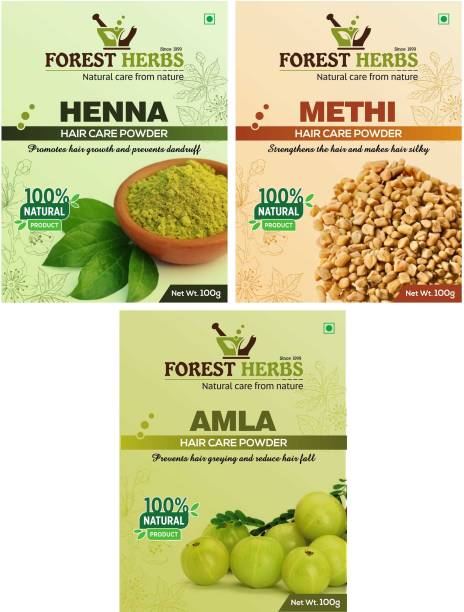 Forest Herbs Henna, Methi and Amla Powder