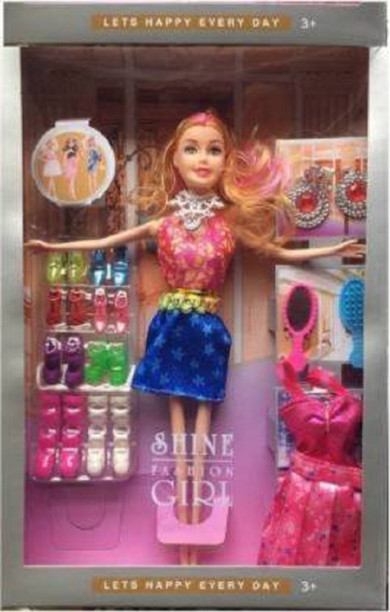 shine fashion girl doll