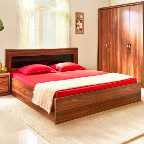 Hometown Engineered Wood Queen Box Bed