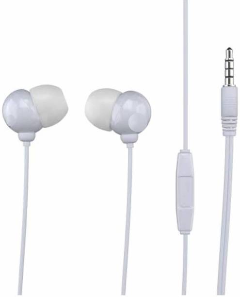 DECOR Production _00Earphones with Mic and Sound Control with Powerful Bass Wired Headset