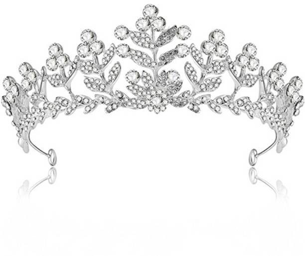 Young & Forever Mesmerizing Alive in The Night Diamonte Bridal Headband Crown Hair Accessories  Head Band