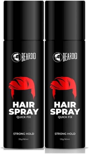 BEARDO Strong Hold Hair Spray Combo For Men Hair Spray (270 gm) Hair Spray