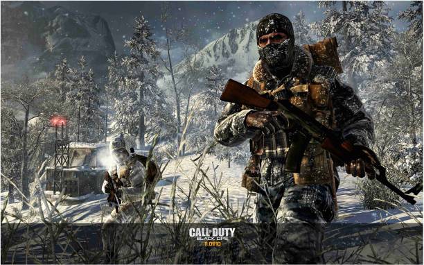 Call of Duty Game Poster For Room With Gloss Lamination...