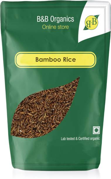B&B Organics Bamboo Rice - Kerala Origin Brown Bamboo Seed Rice (Medium Grain)