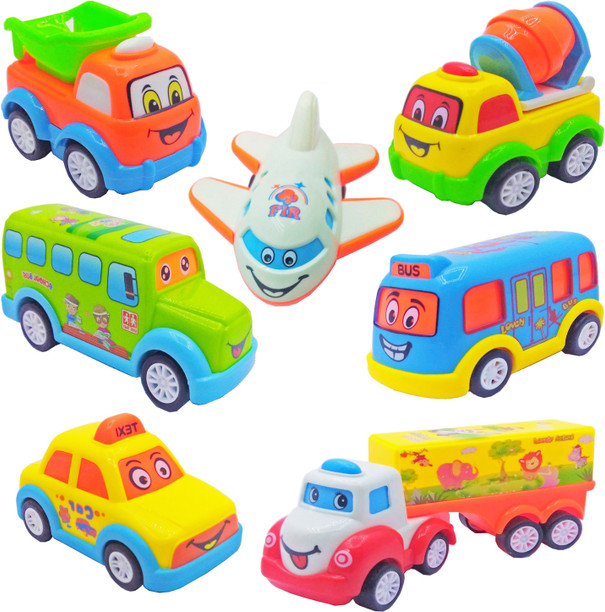 toy cars and trains