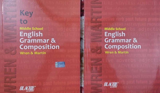 wren and martin english grammar book