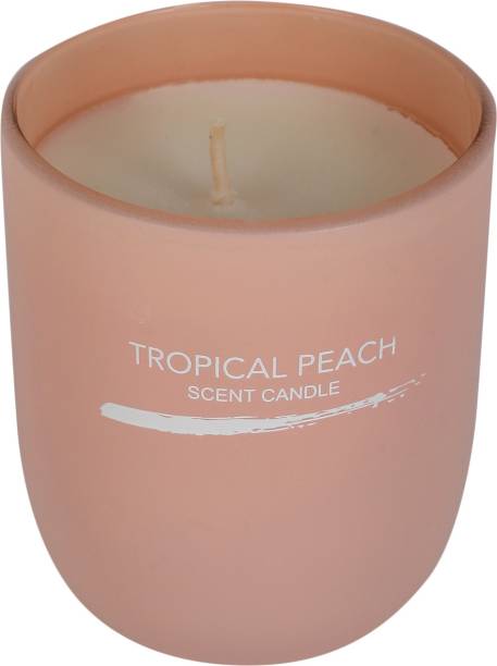 MINISO Inkjet Series Scented Candle Tropical Peach Pink Air Frangrance Home Candle