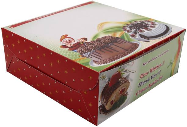 AUMNI CRAFTS Cake Box Paper Cake Packing Packaging Box