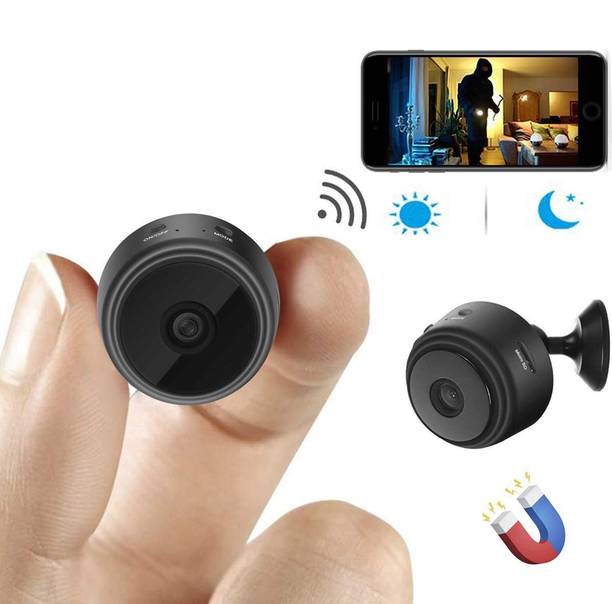 SrO 6 Spy Magnet Camera WiFi Hidden Camera Wireless HD 1080P Indoor Home Small Spy Camera Security Cameras Nanny Camera Built-in Battery with…