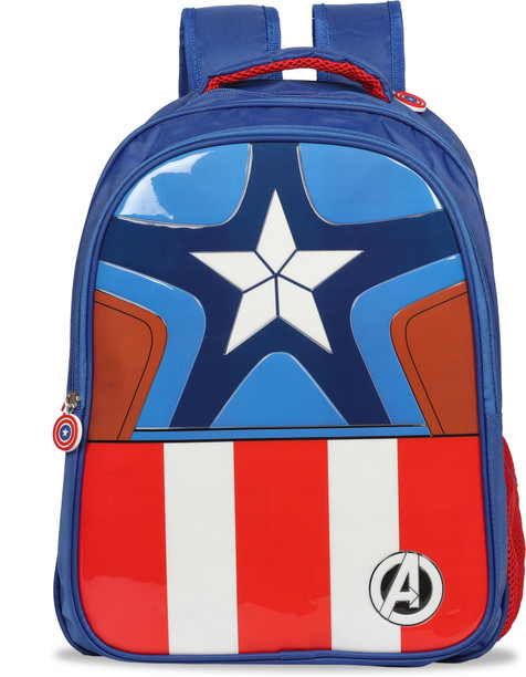 captain marvel school bag