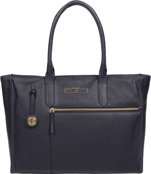 Pure Luxuries London Women Blue Hand-held Bag